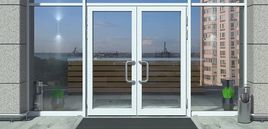 storefront glass repair in Pace, FL