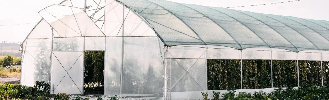 Safe And Reliable Glass Greenhouse in Pace, FL